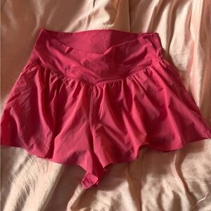 Pink OFFLINE by Aerie shorts